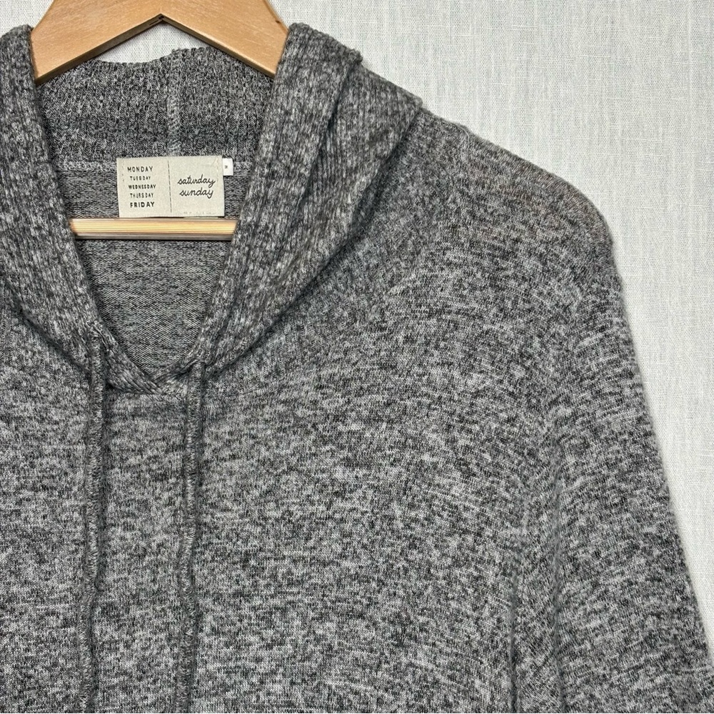 Gray Hooded Sweatshirt